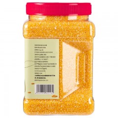 北纯有机玉米碴东北小细玉米糁五谷杂粮大碴粥粗粮粥米 1.5kg罐装 6931532824182