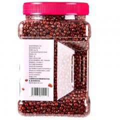 北纯有机红小豆东北五谷杂粮红豆粥甜品原料杂粮粥饭粗粮 1.5kg 罐装 6931532824113