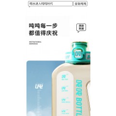 吨吨 BOTTLED JOY吨吨桶 金铂吨吨PPSU 2.5 L  蓝色/黑白 下单请备注颜色