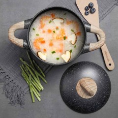 阿米尔 小球锅套装（汤锅+煎锅） AC0112344.20WE Ø20*9.5cm椰子灰 6974898474066