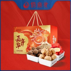 俏南北 嘉年华（优选）干果水果礼盒730g 6976655860075