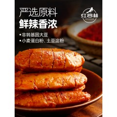 红谷林烤面筋 烧烤味/香辣味 100g*2袋 下单请备注口味