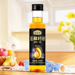 福益德 冷榨亚麻籽油255ml*3盒