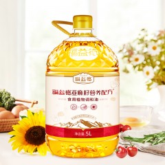 福益德 亚麻籽营养配方食用植物调和油5L