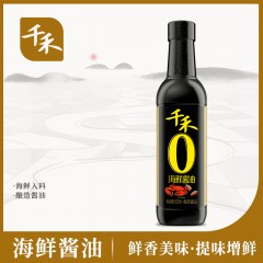 千禾 海鲜酱油500ml+5°白醋500ml 6928312904622