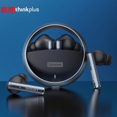 联想thinkplus LivePods 真无线蓝牙耳机LP60黑银色