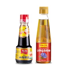 资水之阳 加加成长加倍礼盒（小加酱油160ML 小阳亚麻籽油200ML）6971892500906