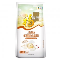 中粮 福临门面粉礼盒 多用途麦芯粉1kg*4 6973300410241