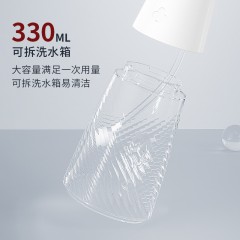 Poby 可视化款冲牙器YPO0051 冰川白6974601400351/落樱粉6974601400368下单备注颜色