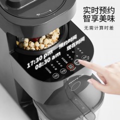 九阳 不用手洗高速破壁机加热全自动家用料理豆浆磨粉碎冰机预约热烘除菌L12-Y3 太空灰 6922208428315