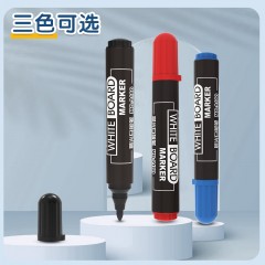 晨光(M&G)文具 S01易擦白板笔 单头办公会议笔 办公记号笔  AWMY2201  黑10支+蓝色10支+红色2支