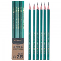 晨光(M&G)文具HB自动铅笔替芯 树脂铅芯 优品系列学生考试铅笔芯 60mm*20根/盒  0.5mm/0.7mm各一盒+2B铅笔经典六角木杆(10支)AWP35715*4盒