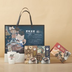 野鼬咖啡-猫屎咖啡连锁&佑晨光漫步情怀（蓝山版）礼盒6970832251540
