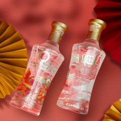 五粮液 百家宴礼盒 52度浓香型白酒 500ml*2