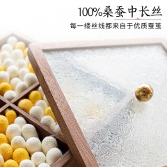 蚕花娘娘 叶语蚕丝被芯200*230cm 1800+700
