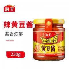 海天 辣黄豆酱230g*1瓶