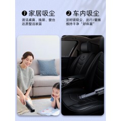 DOKIY  无线便携吸尘器-X2-标准版  典雅黑/雪山白  新疆西藏另加运费