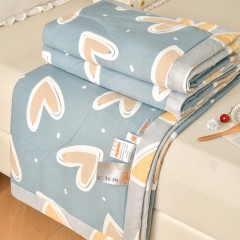 悠梦嘉居 YB-14207 全棉抗菌印花被 200*230 心享（内蒙、新疆、西藏、青海、宁夏、甘肃运费另算）