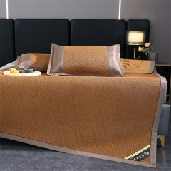 悠梦嘉居 YX-14002 印尼御藤双面席三件套 150*200 印尼咖（内蒙、新疆、西藏、青海、宁夏、甘肃运费另算）