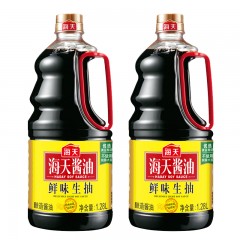 海天 鲜味生抽1.28L