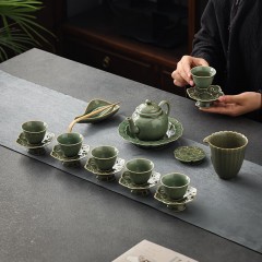 宏裕 越青.芳华-18头茶壶大礼盒套装JHY-CJ-130  6973861390501