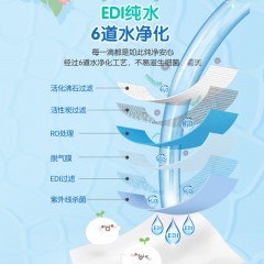 清风 EDI纯水湿巾长草颜团子12包*80片 G004066