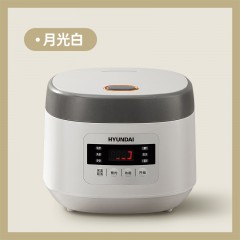 HYUNDAI电饭煲QC-FB0225容量3L带低糖功能白色6923461716874
