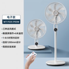 HYUNDAI台式落地两用款风扇（电子款）WT-FS35-P03W 新品条码6971973770167