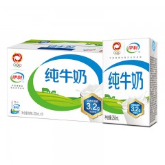伊利纯牛奶整箱250ml*16盒  3.2g优质乳蛋白