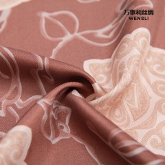 万事利丝巾小方巾玉蕊51cm×51cm  黄色 / 粉色 / 蓝色可选 下单备注颜色