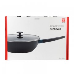 双立人不粘炒锅30cm+附中式铲蓝莓色 ZW-NS105/1027223  6920762559827