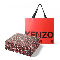 KENZO   K EIFFEL多功能毯90*170cm（蓝）KRT-021 6974689846195