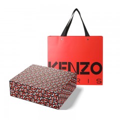 KENZO   K HANKO多功能毯90*170cm（红） KRT-019  6974689846171