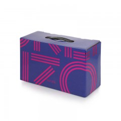 KENZO 多彩虎头毯100*140cm（粉）KRT-011  6974689840247