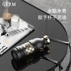 GERM格沵 米奇系列黑金保温杯430ml GE-DS22AW-B10 6975061451631