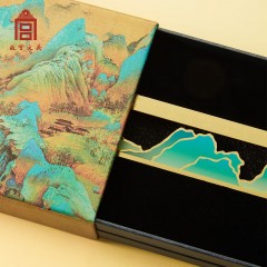 故宫博物院 故宫文具 千里江山图文创礼品 千里江山”文具套装 5件套