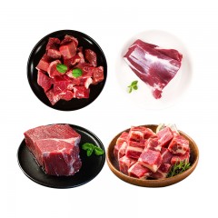 祁连牧歌 张掖黄牛纯肉B款礼盒2000g 6975288923027
