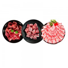 祁连牧歌 甘肃牛羊肉生鲜A款礼盒950g 6975288923294
