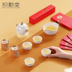 知勤堂 龙腾九霄新春茶礼陶瓷茶具6973181351558