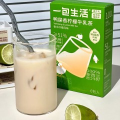 一包生活 鸭屎香柠檬牛乳茶2盒*6包 6971420902059