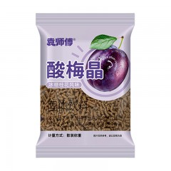 集采 袁师傅 速溶冲饮 酸梅晶/甜橙粉/冰糖雪梨/蜂蜜柚子500g（30g/袋） 可选下单备注口味 20箱起发
