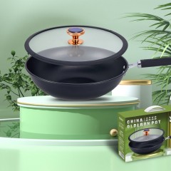 咕德沃克 中华老铁微压炒锅32CM GDW3207 6976909930035