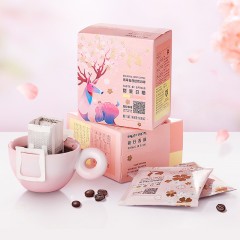 瑞幸咖啡（luckincoffee）精品挂耳咖啡甜蜜日晒樱花季RX0014  6973109030725