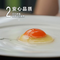 蛋鲜森 金奖肥西土鸡蛋30枚1200g