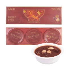 禾煜 小禾说陈皮莲子红豆沙200g*3（三碗装）