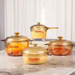 康宁1.5L百丽透明锅(带柄)PX-1.5-BL/E/CH  6958608117603