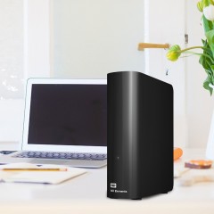 西部数据 WD 元素3.5寸 16T 移动硬盘 黑色718037878898