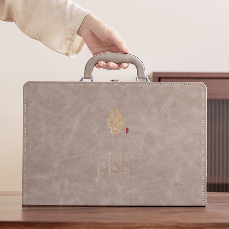 J-普区包邮-八方礼陶瓷茶具好事将发生茶具家用或商务送礼11头BFL2024-15 BFL2024-15