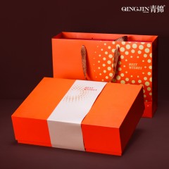 青锦【漫享时光】 手磨咖啡机1把+意式拼配咖啡豆1袋/100g+玻璃保鲜便携豆罐1只+龙纹咖啡杯1只+使用说明书1份