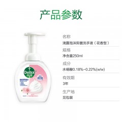 滴露泡沫洗手液花香型250ml*2  720133  6974352530376